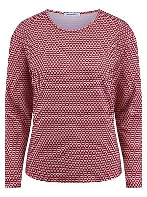 Rundhals-Shirt Peter Hahn rot