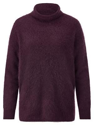 Pullover aus 100% Kaschmir Peter Hahn lila