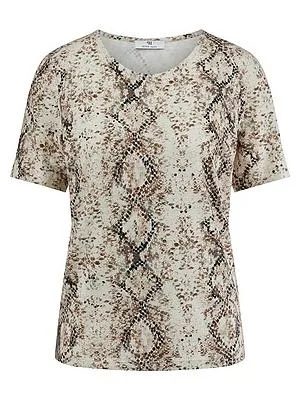 Rundhals-Shirt Peter Hahn beige