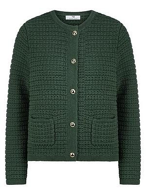 Strickjacke Peter Hahn grün