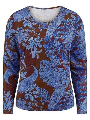 Rundhals-Shirt Peter Hahn braun