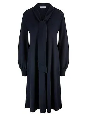 Strickkleid Peter Hahn blau