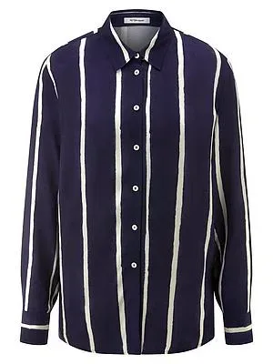 Long-Bluse Peter Hahn blau