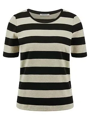 Rundhals-Shirt 1/2-Arm Peter Hahn schwarz