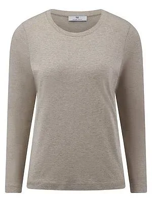 Rundhals-Shirt Peter Hahn beige