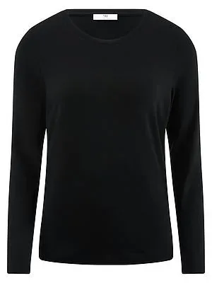 Rundhals-Shirt Peter Hahn schwarz