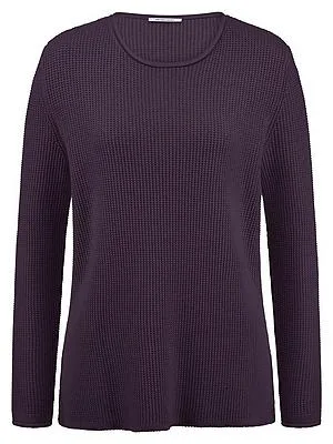 Rundhals-Pullover Peter Hahn lila