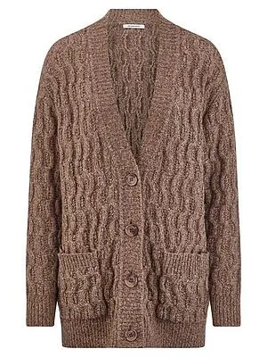 Strickjacke Peter Hahn braun