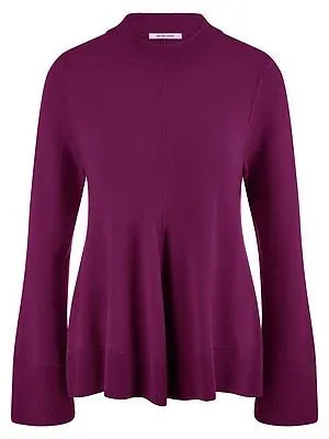 Rundhals-Pullover Peter Hahn pink