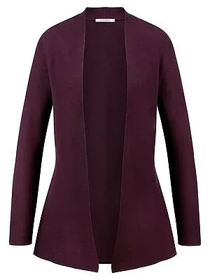 Strickjacke aus 100% SUPIMA®-Baumwolle Peter Hahn lila