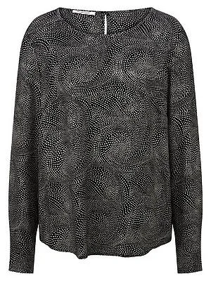 Bluse Peter Hahn schwarz