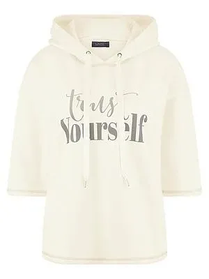 Kapuzen-Sweatshirt MYBC weiss