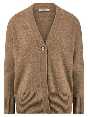 Strickjacke Peter Hahn braun
