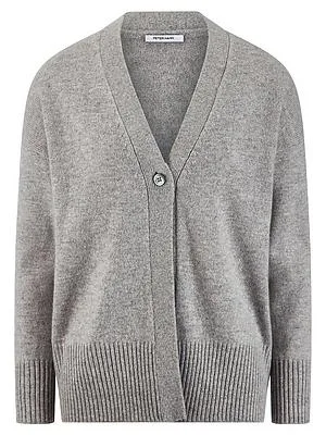 Strickjacke Peter Hahn grau