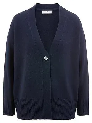 Strickjacke Peter Hahn blau