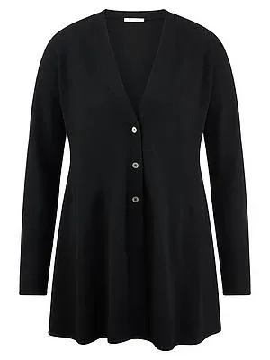 Strickjacke Peter Hahn schwarz