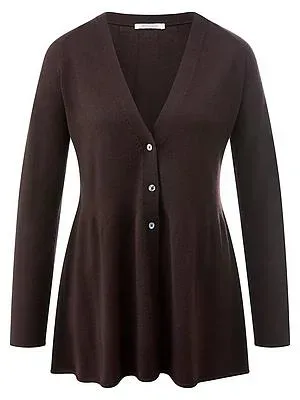 Strickjacke Peter Hahn braun
