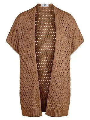 Strickweste Peter Hahn braun