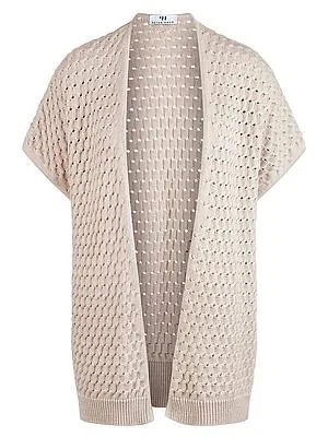Strickweste Peter Hahn beige