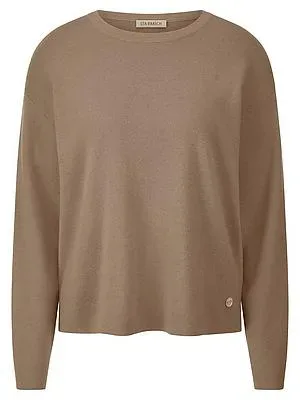Rundhals-Pullover St. Emile beige