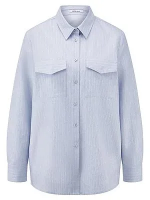 Bluse Peter Hahn blau