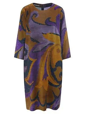 Kleid 3/4-Arm Peter Hahn lila