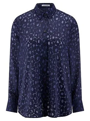 Long-Bluse Peter Hahn blau