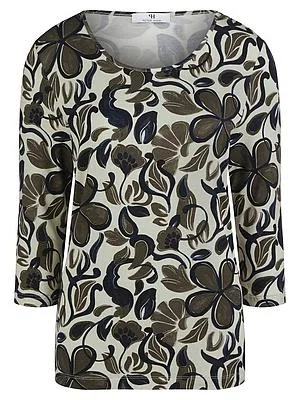 Rundhals-Shirt 3/4-Arm Peter Hahn beige