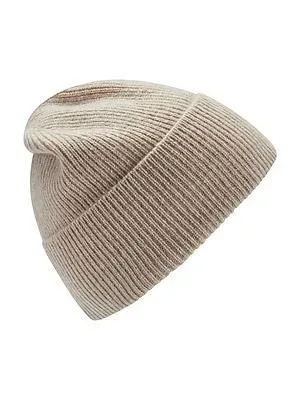 Mütze aus 100% Kaschmir Peter Hahn beige
