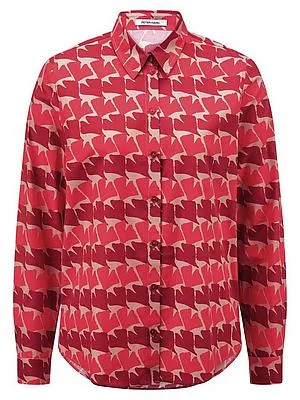 Bluse Peter Hahn rot