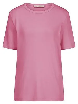 Kurzes Rundhals-Schlafshirt Hautnah rosé