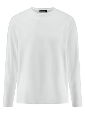 Longsleeve Rundhals-Ausschnitt Louis Sayn weiss