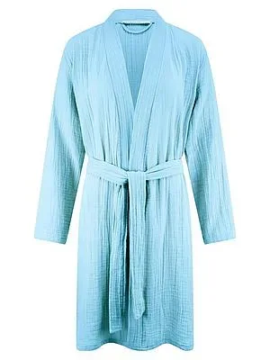 Kimono Hautnah türkis