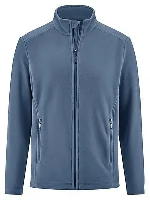 Fleece-Jacke Stehkragen Peter Hahn blau