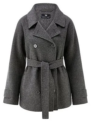 Trenchjacke Peter Hahn grau