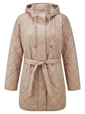 Long-Steppjacke Peter Hahn gold