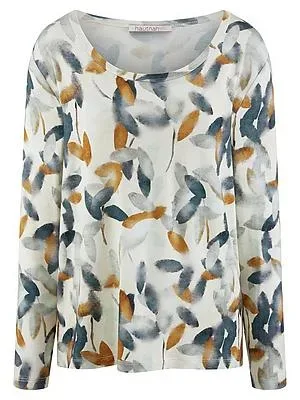 Langes Schlafshirt Hautnah multicolor