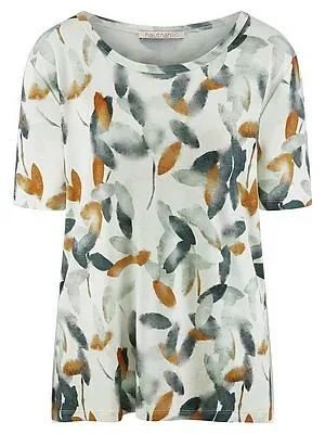 Kurzes Jersey-Schlafshirt Hautnah multicolor