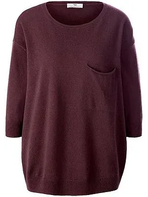 Pullover 3/4-Arm Peter Hahn rot