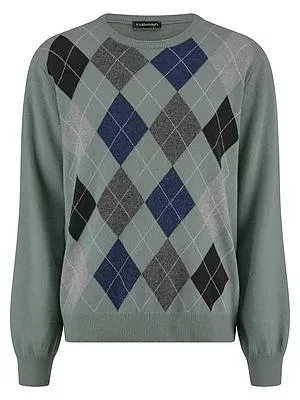 Rundhals-Pullover Louis Sayn grün