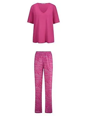 Schlafanzug Hautnah pink