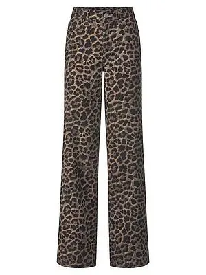 Wide Fit-Jeans Peter Hahn beige