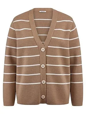 Strickjacke Peter Hahn braun