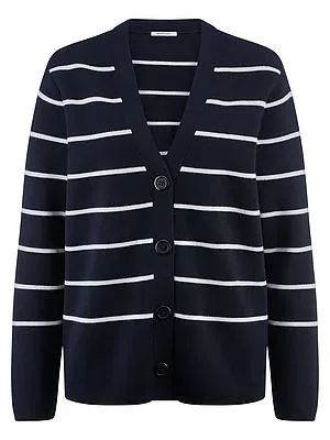 Strickjacke Peter Hahn blau
