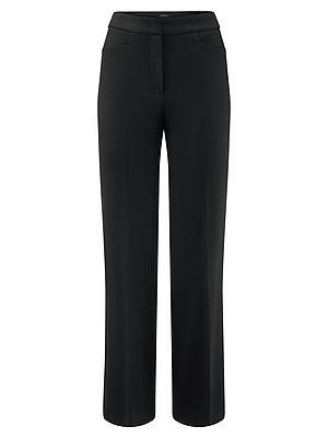 Knöchellange Straight Fit-Hose Peter Hahn schwarz