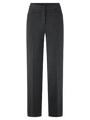 Knöchellange Straight Fit-Hose Peter Hahn grau