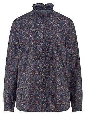 Bluse Peter Hahn blau
