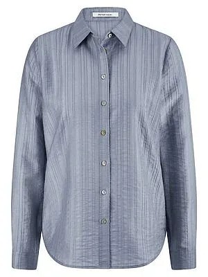 Bluse Peter Hahn blau