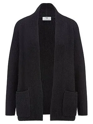 Strickjacke Peter Hahn schwarz