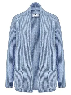 Strickjacke Peter Hahn blau